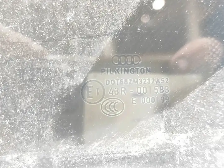 Audi A3/S3 8P (2004 - 2008) 43R001583 Заднее боковое стекло — фото 3