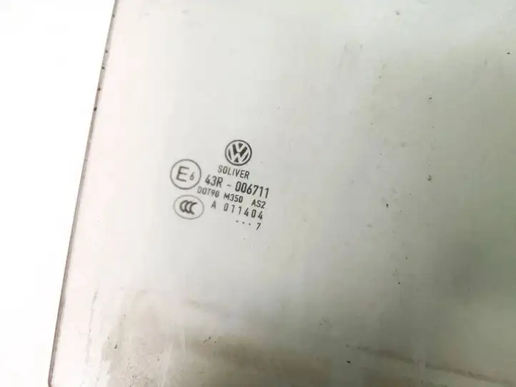Volkswagen PASSAT B6 (2005 - 2010) Стекло задней двери — фото 2