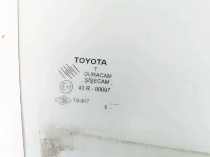 Toyota Corolla Verso AR10 (2004 - 2009) Стекло передней двери — фото 3