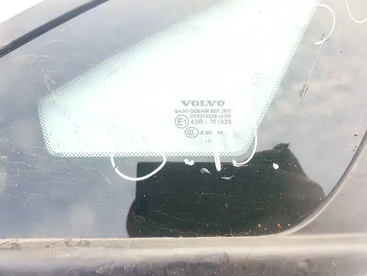 Volvo S40 (2007 - 2012) Заднее боковое стекло — фото 3