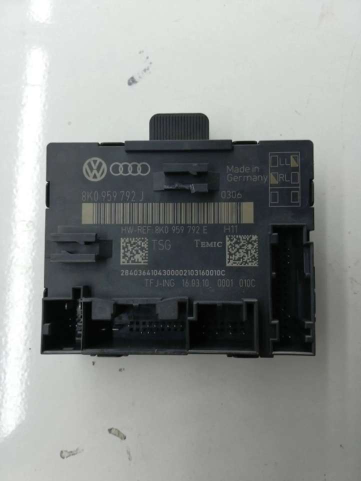 8K0959792J Audi A4 S4 B8 8K Durų elektronikos valdymo blokas