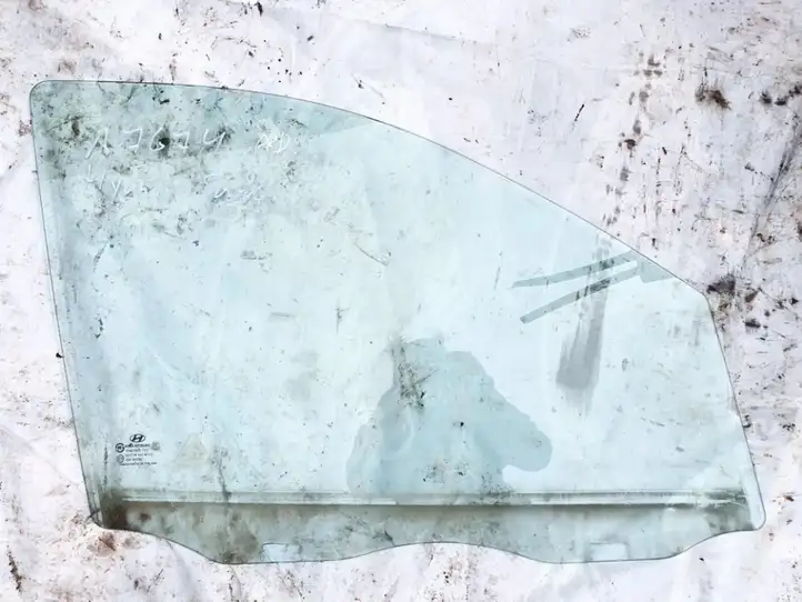 Hyundai Santa Fe (2005 - 2009) Стекло передней двери — фото 1