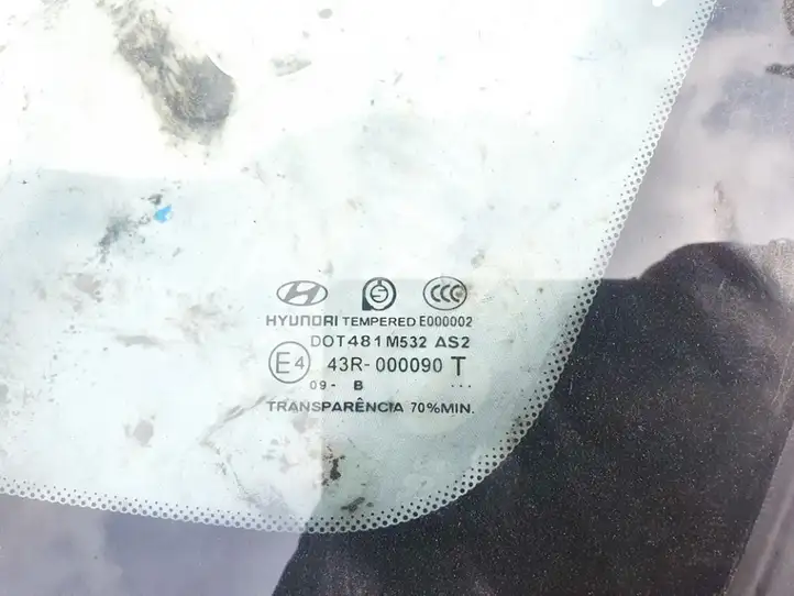 Hyundai i30 (2007 - 2012) Заднее боковое стекло — фото 2