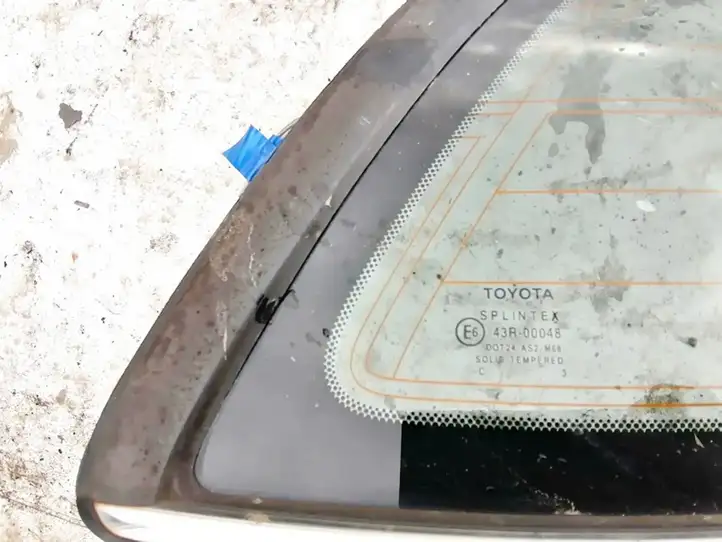 Toyota Avensis T250 (2003 - 2006) Заднее боковое стекло — фото 2