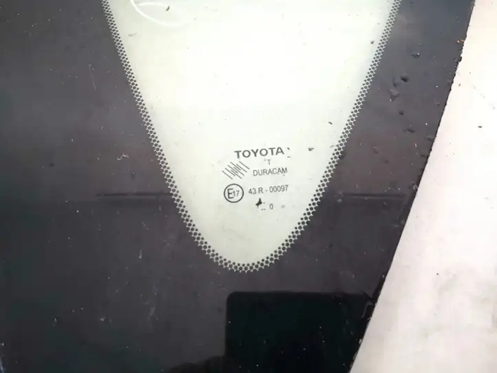 Toyota Verso (2009 - 2012) Заднее боковое стекло — фото 2