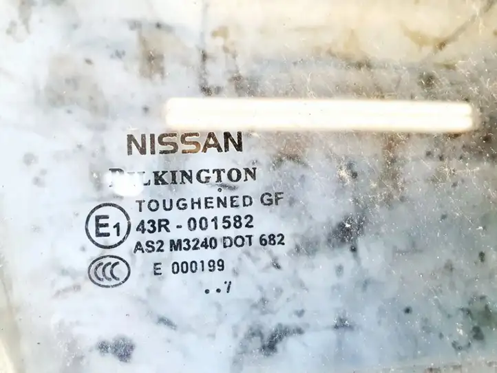 Nissan Qashqai (2006 - 2010) Стекло передней двери — фото 3