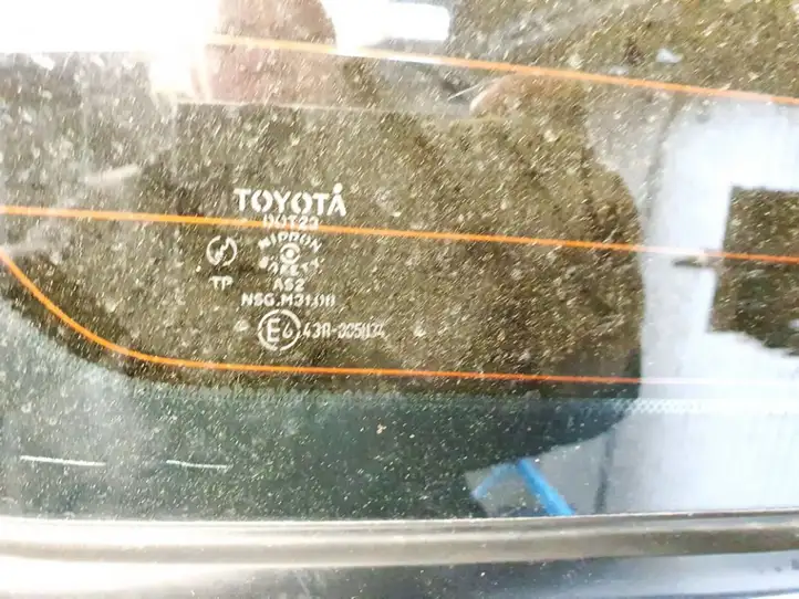 Toyota Avensis Verso (2004 - 2009) Заднее боковое стекло — фото 3