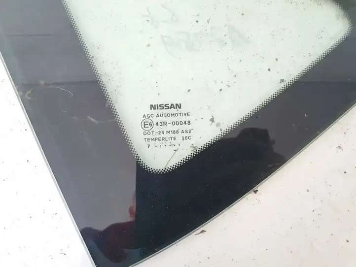 Nissan Qashqai (2006 - 2010) Заднее боковое стекло — фото 2