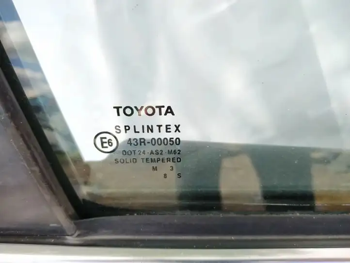 Toyota Avensis T250 (2003 - 2006) Стекло передней двери — фото 3