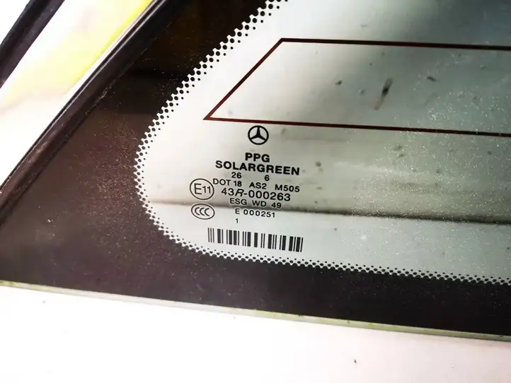 Mercedes-Benz R W251 (2005 - 2013) Заднее боковое стекло — фото 2