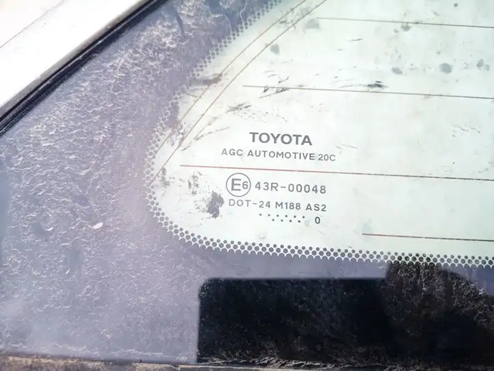 Toyota Avensis T270 (2009 - 2012) Заднее боковое стекло — фото 2