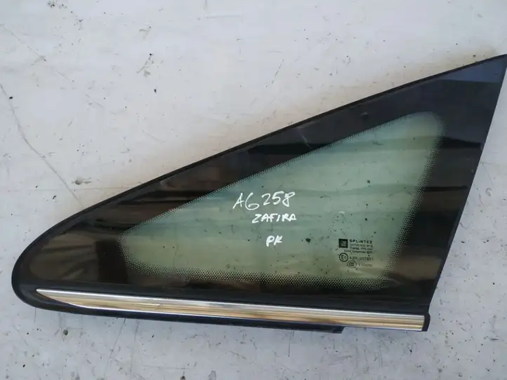 Opel Zafira B (2008 - 2014) Треугольное стекло кузова — фото 1