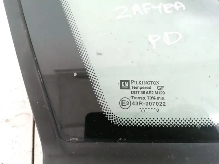 Opel Zafira A (1999 - 2003) Треугольное стекло кузова — фото 2