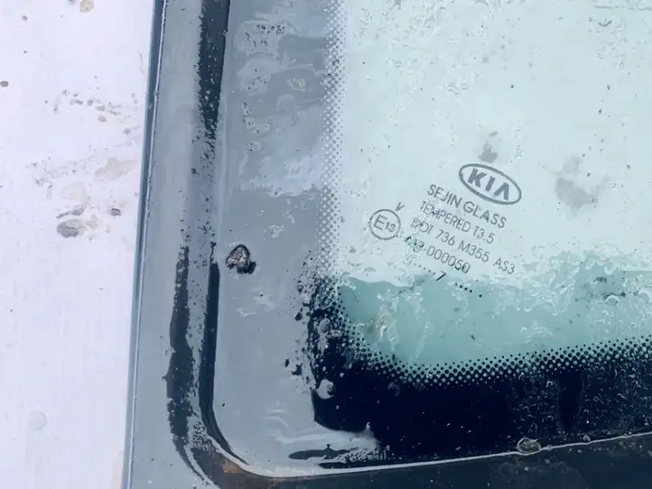 Kia Ceed (2006 - 2010) Заднее боковое стекло — фото 2