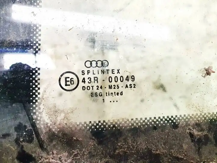Audi A3/S3 8L (2000 - 2003) Заднее боковое стекло — фото 3