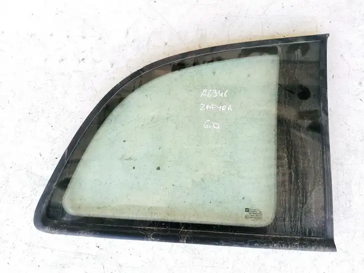 Opel Zafira A (1999 - 2003) Заднее боковое стекло — фото 1