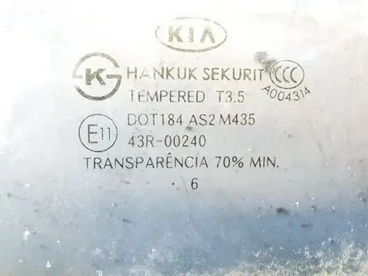 Kia Carens II (2006 - 2012) Стекло задней двери — фото 3