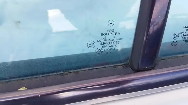 Mercedes-Benz C W203 (2000 - 2007) Стекло задней двери — фото 2