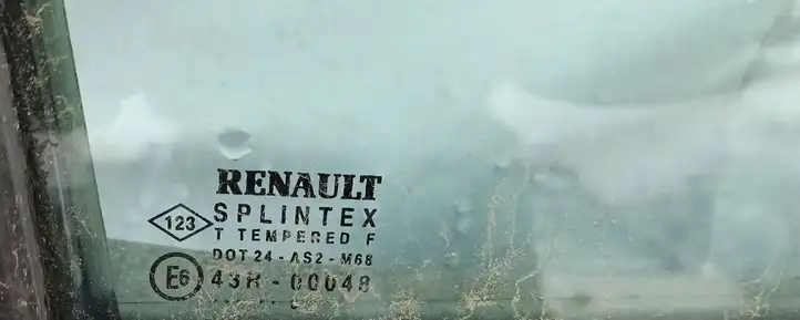 Renault Scenic I (1996 - 2003) Pilka Стекло задней двери — фото 2