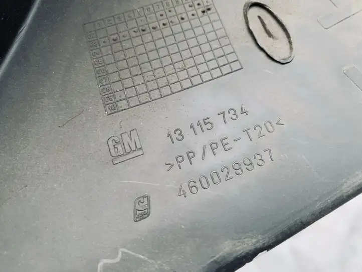 Opel Meriva A (2002 - 2006) 13115734 Прочие детали салона — фото 3