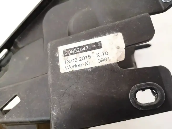 Opel Zafira (2008 - 2014)  20892647 Другая деталь салона