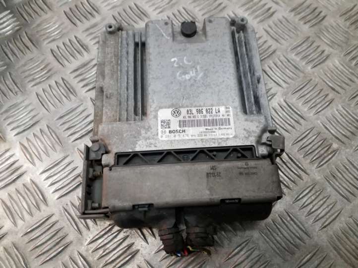 03L906022LA Volkswagen Golf VI Galios (ECU) modulis