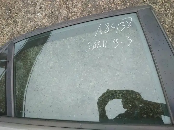 Saab 9-3 Ver2 (2003 - 2007) Стекло задней двери — фото 3