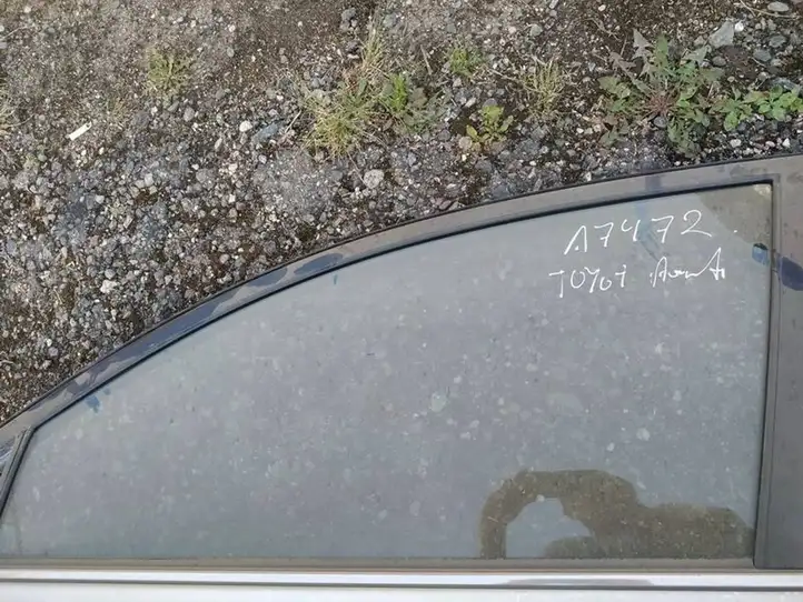 Toyota Avensis T250 (2003 - 2006) Стекло передней двери — фото 3