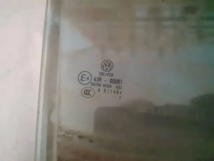Volkswagen PASSAT B6 (2005 - 2010) Стекло задней двери — фото 3