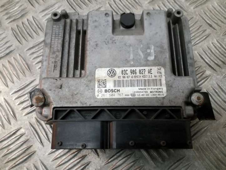 03C906027AE Seat Ibiza IV (6J,6P) Galios (ECU) modulis