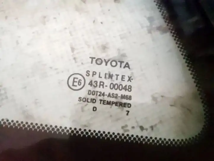 Toyota Avensis T250 (2006 - 2009) Заднее боковое стекло — фото 4