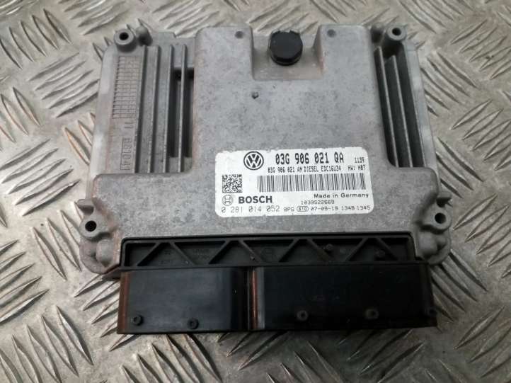 03G906021QA Volkswagen Golf V Galios (ECU) modulis