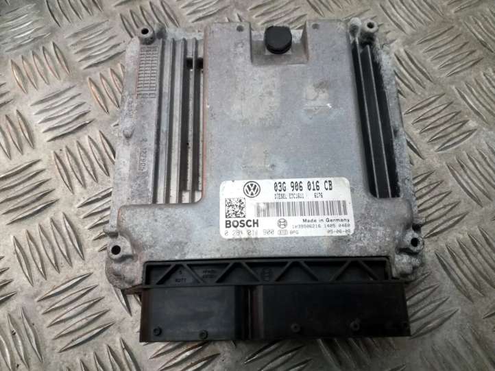 03G906016CB Volkswagen Golf V Galios (ECU) modulis