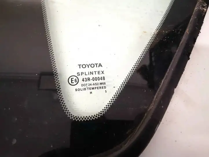 Toyota Corolla Verso AR10 (2004 - 2009) Заднее боковое стекло — фото 2