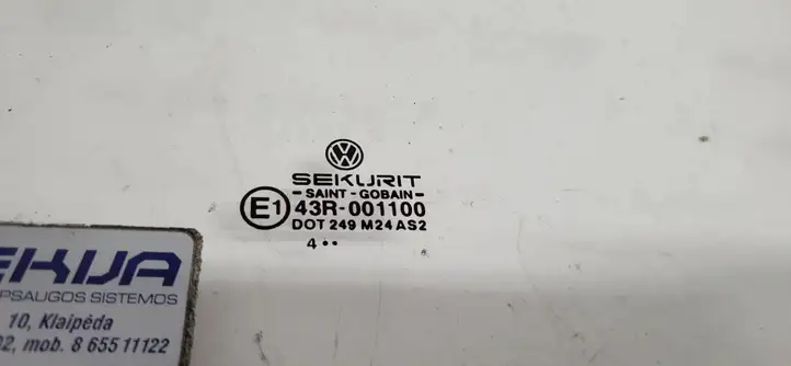 Volkswagen Transporter-Caravelle (2003 - 2009)   Основное стекло передних дверей (четырехдверного автомобиля)