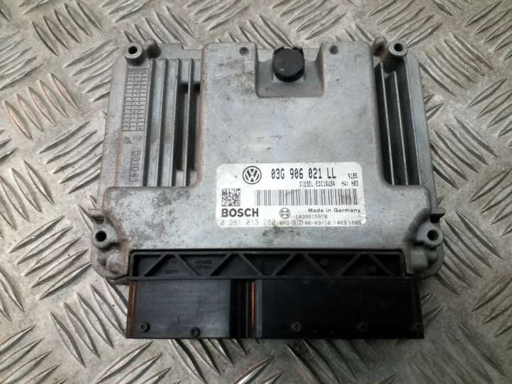 03G906021LL Seat Leon (1P) Galios (ECU) modulis