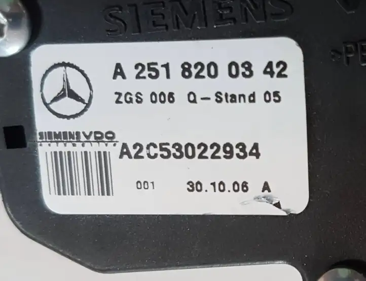 Mercedes-Benz GL X164 (2006 - 2012) A2518200342 Электродвигатель форточки — фото 4