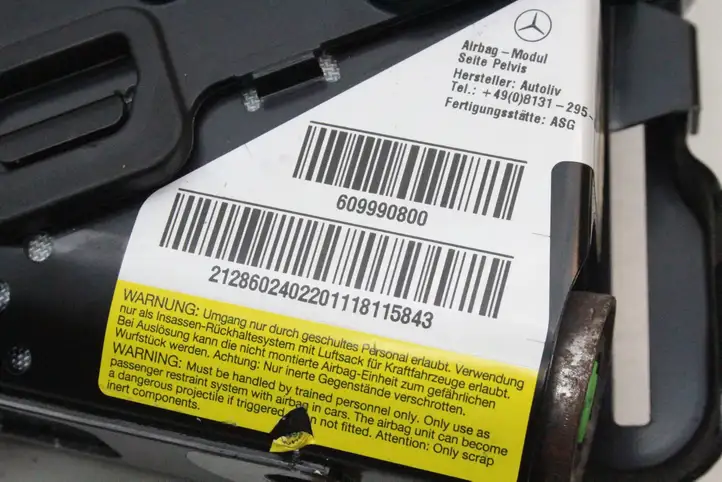 Mercedes-Benz E W212 (2009 - 2016) 609990800 Подушка безопасности двери — фото 4