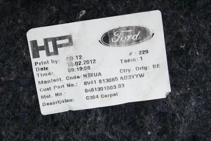 Ford Kuga I (2008 - 2012) 8V41S13065AD Пол багажника — фото 3