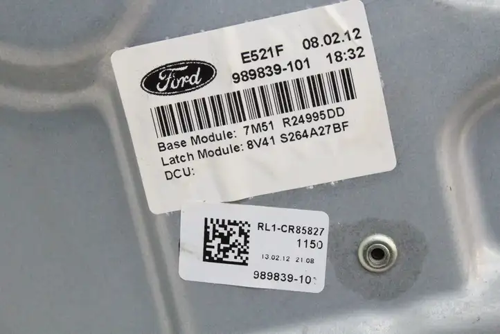 Ford Kuga I (2008 - 2012) 7M51R24995DD Стеклоподъемник передней двери (комплект) — фото 3