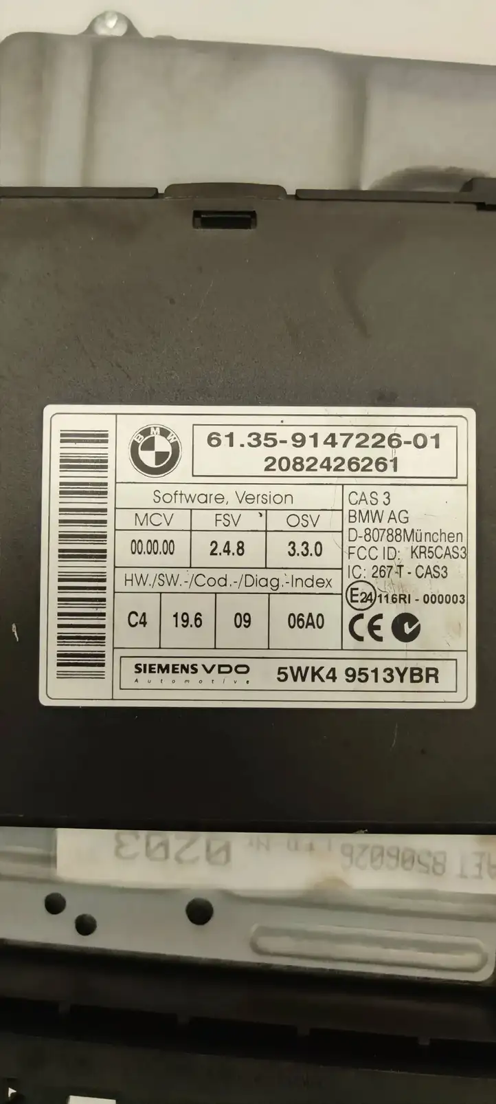 BMW 3 E90 E91 (2005 - 2012) 7823973 Комплект системы зажигания — фото 2