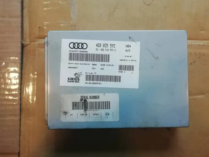Audi A8 S8 D3 4E (2005 - 2007) 4E0035593 Контроллер мультимедийной системы — фото 3