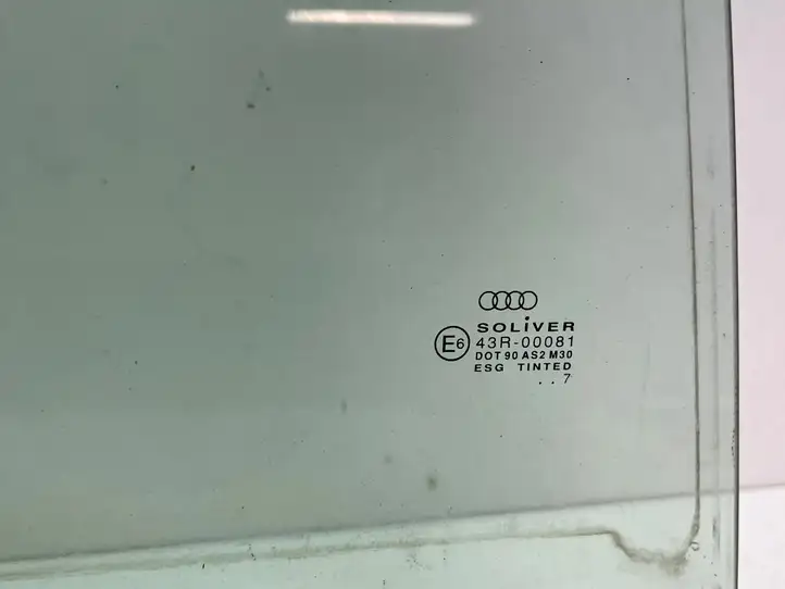 Audi A6 S6 C5 4B (1997 - 2001) 43R00081 Стекло задней двери — фото 3