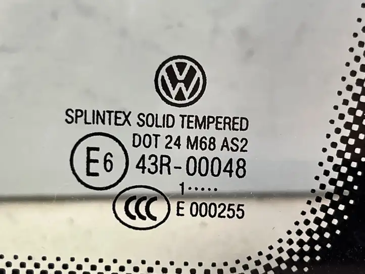Volkswagen Touran II (2010 - 2016) 43R00048 Заднее боковое стекло — фото 4