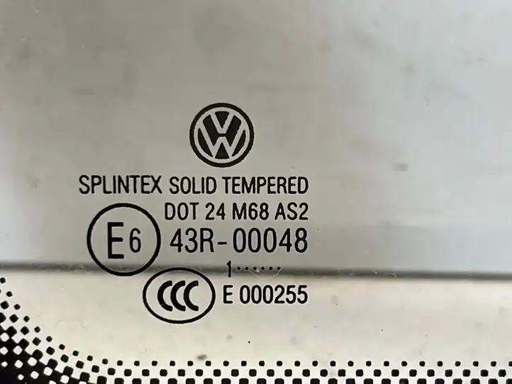 Volkswagen Touran II (2010 - 2016) 43R00048 Заднее боковое стекло — фото 4