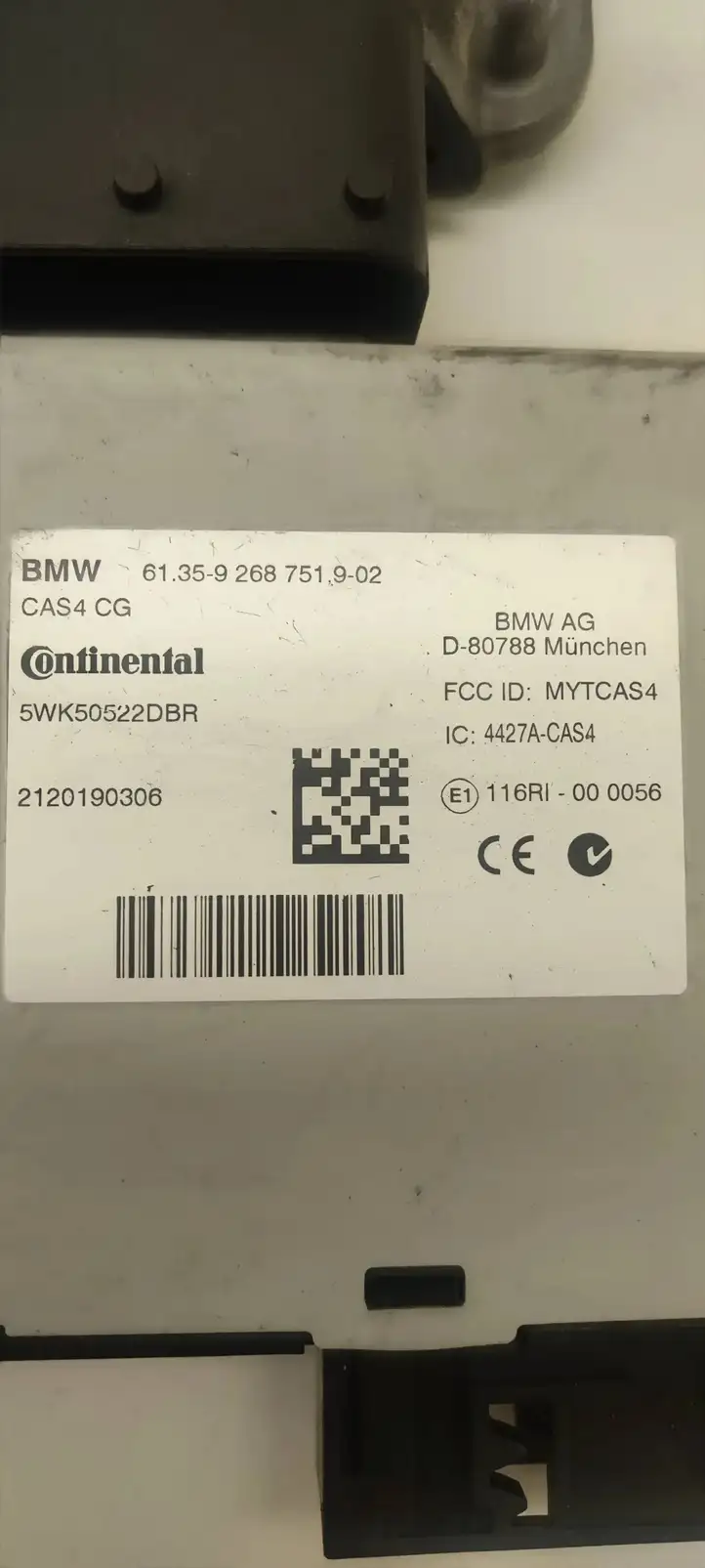 BMW 5 F10 F11 (2009 - 2016) 8518477 Комплект системы зажигания — фото 1