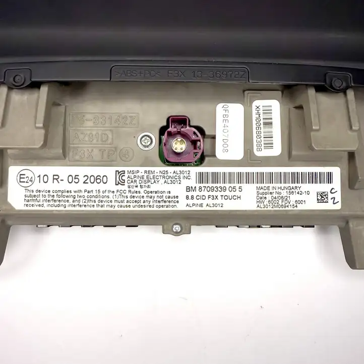 BMW 3 F30 F35 F31 (2012 - 2018) 872188101 Магнитола / мультимедийная система — фото 6