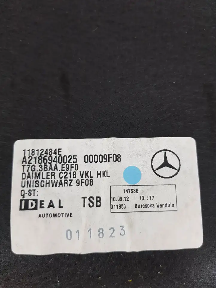 Mercedes-Benz CLS C218,X218 (2011 - 2017) A2186940025 Комплект обшивки крышки багажника — фото 3