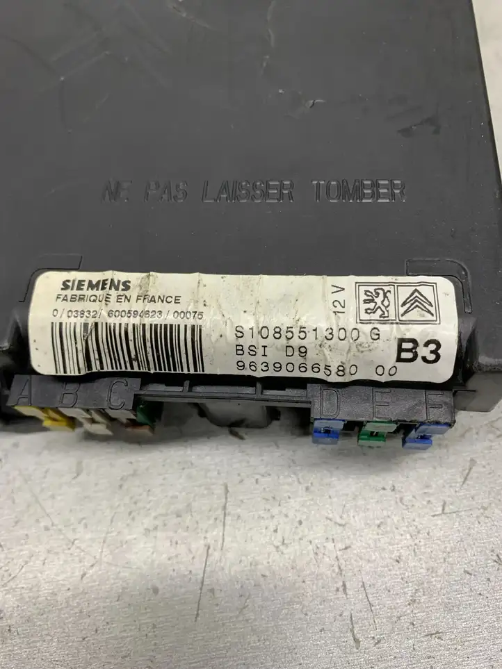 Peugeot 406 (1999 - 2006) 9639066580 Модуль комфорта — фото 5