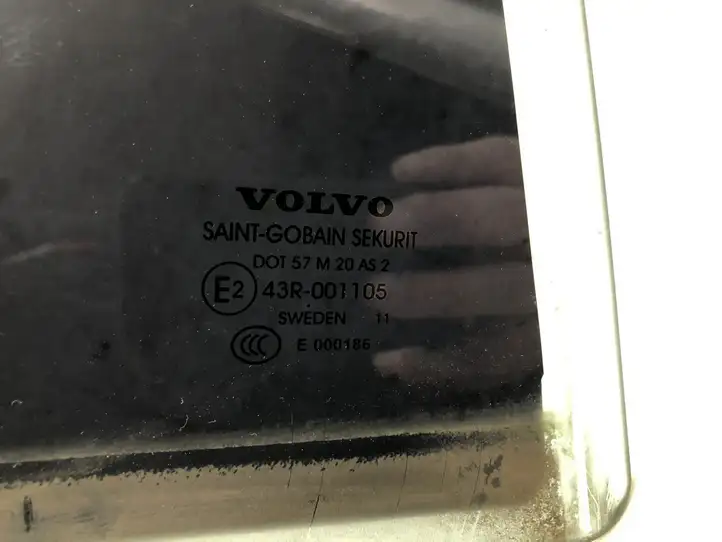 Volvo S60 (2010 - 2013) DOT57M20AS2 Стекло задней двери — фото 2